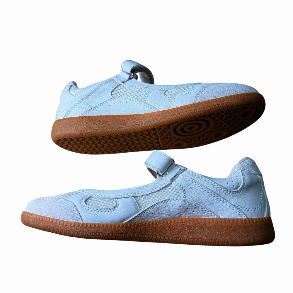Anthropologie Silent D Samantha Sneaker White 10 Mary Jane Comfortable $140 - Picture 8 of 10